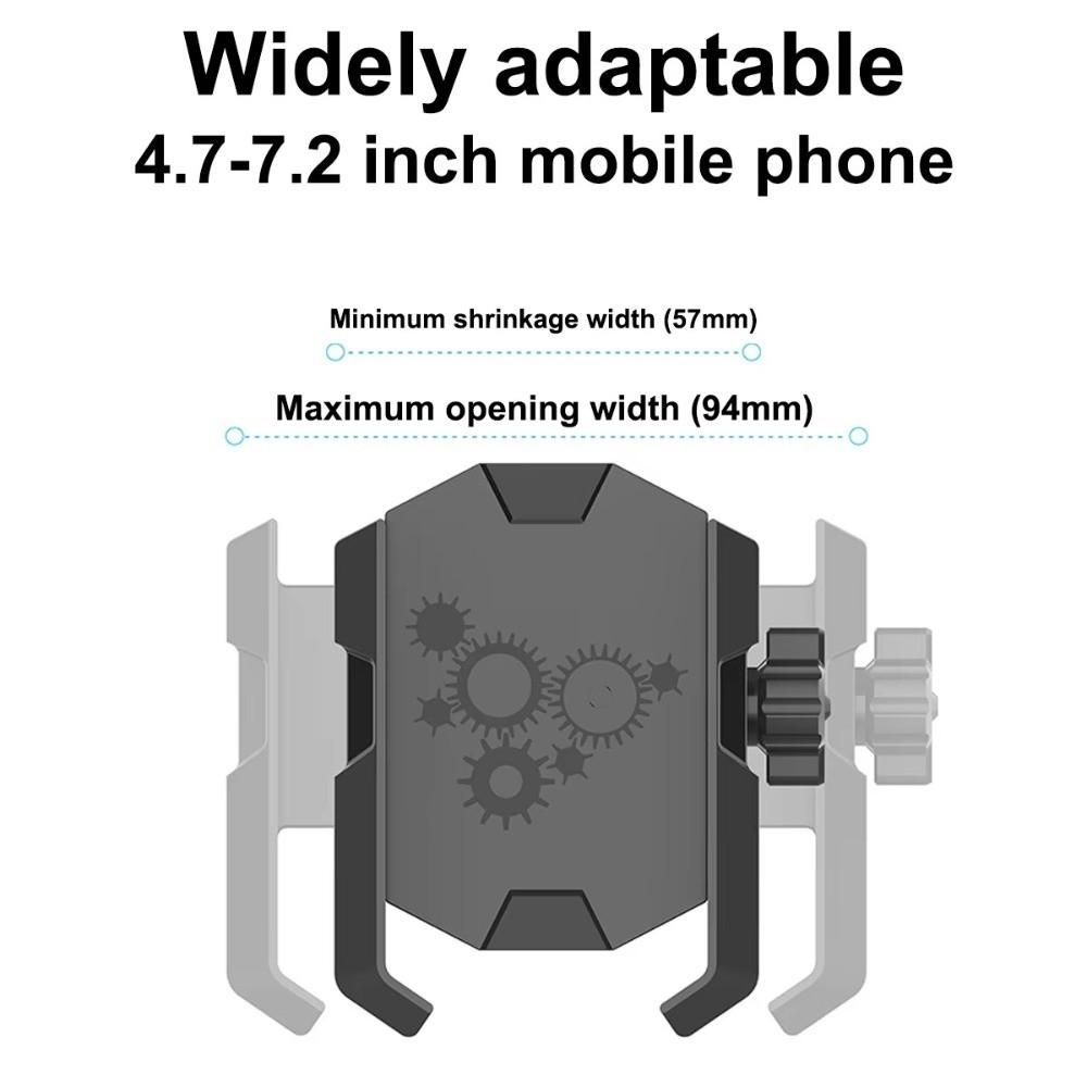 Multi-Angle Adjustment Motorcycle Phone Holder Scooter Phone Holder  For Bicycle Riding