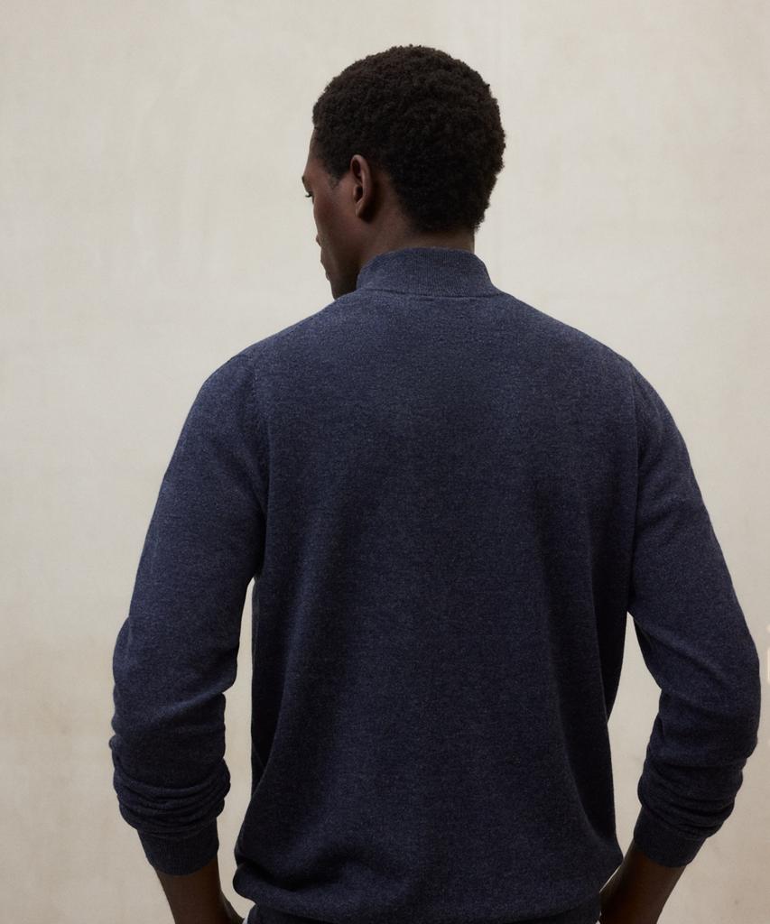 Ekoalpeu Men'S Navy Blue Larch Sweater