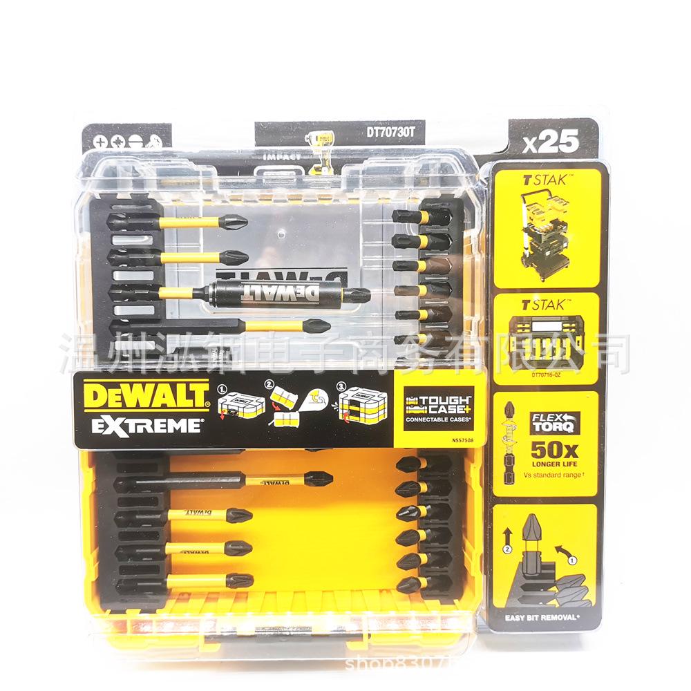 DeWalt Electric Screwdriver and Drill Bit Set: Phillips, Slotted, Torx, Hex Bits