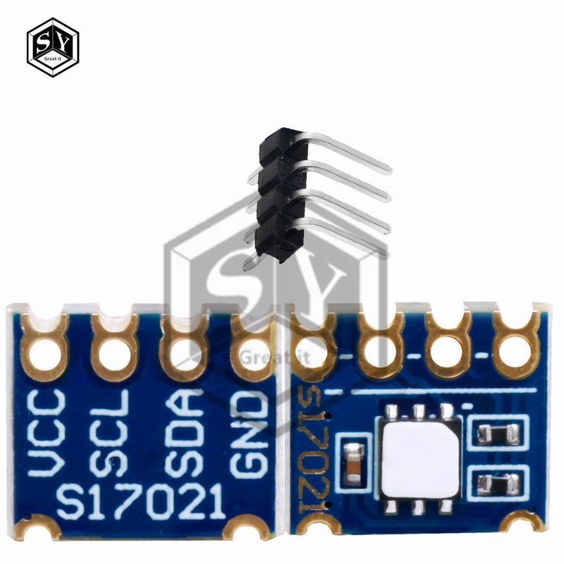 SI7021 Temperature and Humidity Sensor Features a High-precision I2C Interface and an Industrial-grade SI7021-A20-GM1R Module