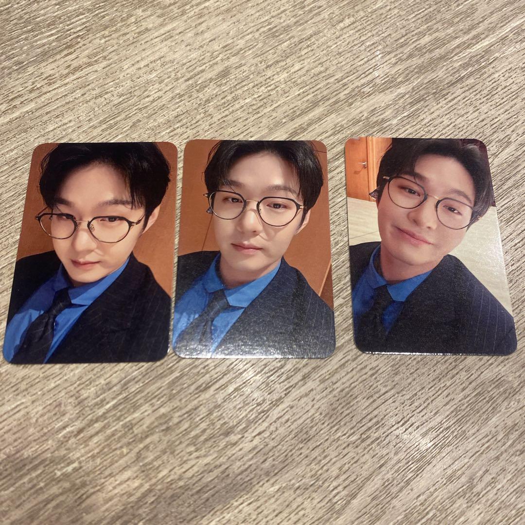 

[USED] BTOB Changsub JJMUZE In-person Autograph Session Bonus Trading Card Set of 3