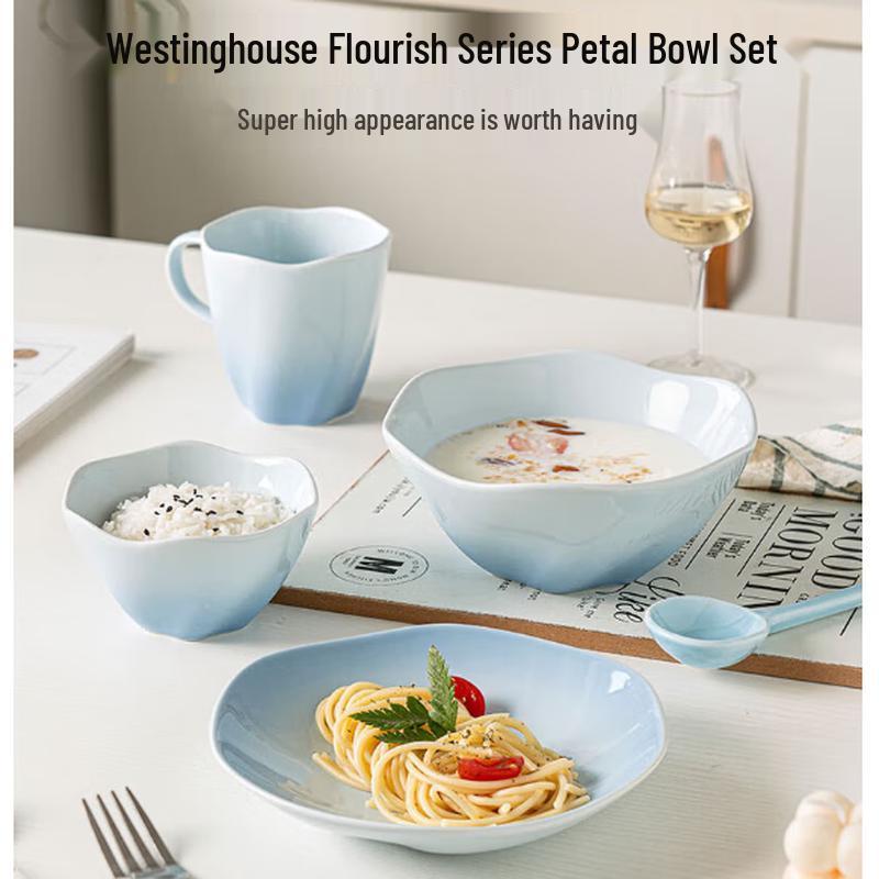 Westinghouse Ceramic Petal Dinnerware Set
