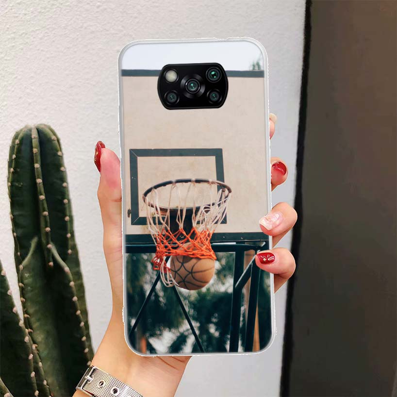 Basketball Basket Sports For Xiaomi Mi 11T Pro 11 Lite 11i 12X 12 13 12T 10T 9T 10Lite 5G Phone Case 10 9 8 Ultra 6X 5X CC9 Hous