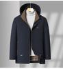 Men's Winter Thick Cotton-Padded Jacket: Warm, Fashionable, Casual Outerwear for Middle-Aged Dads