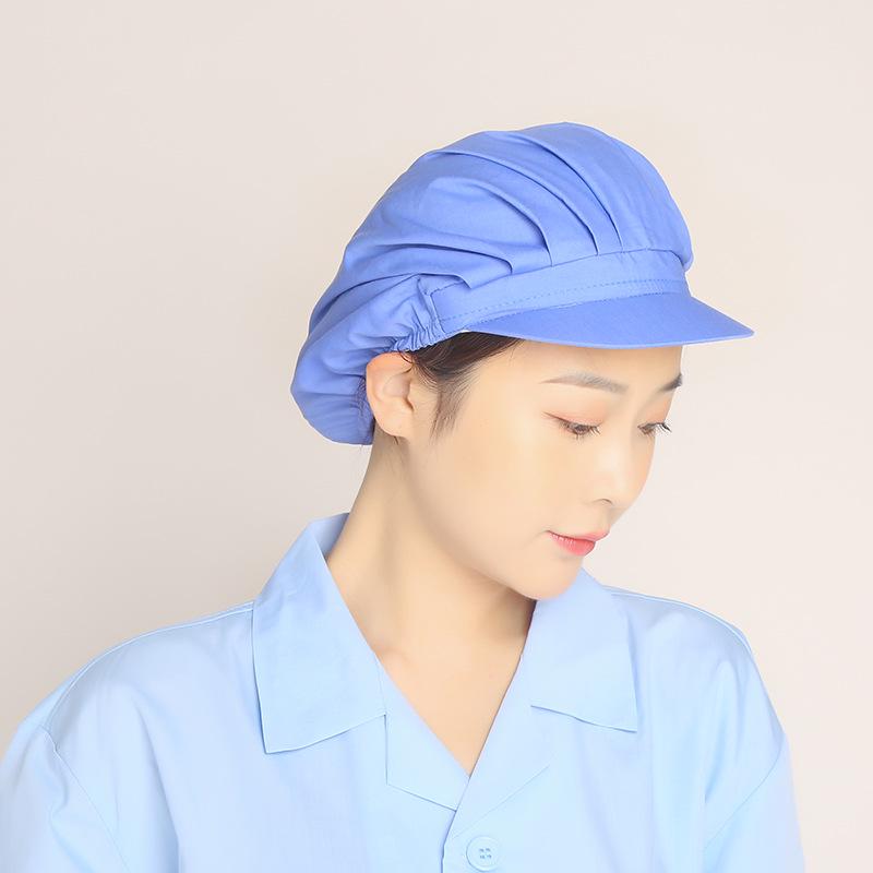 Breathable Dustproof Kitchen Chef Hat - Unisex Sanitary Work Hat for Catering One Size (55-62cm)