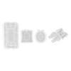 DIY Drip Glue Mold European Style Tray Lace INS Bow Storage Tray Box Silicone Plate Ornament
