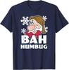 Hot Fashion Casual Disney Snow White & The Seven Dwarfs Christmas Grumpy Humbug T-Shirt S-4XL Summer