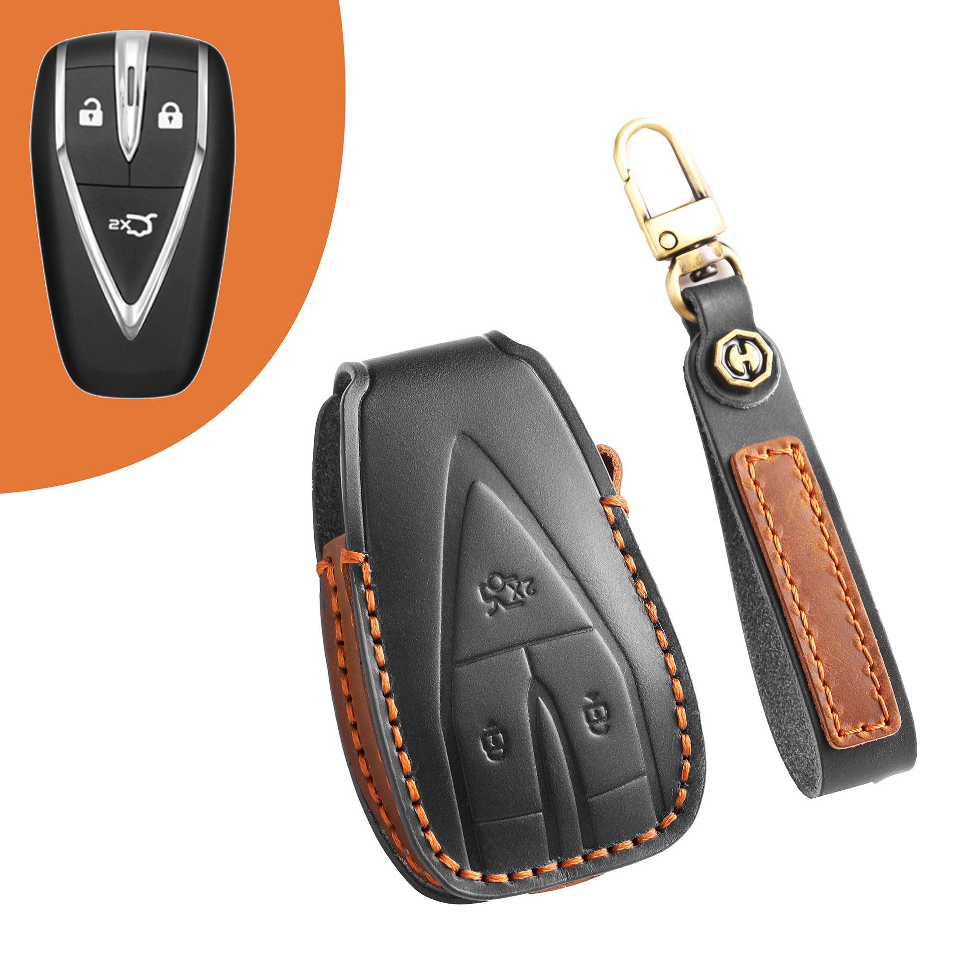 

Applicable To Changan Cs75Plus Key Set Auchan X5X7Z6Unit Shell Cs35Cs55 Ruicheng Cc Yidong Bag Buckle