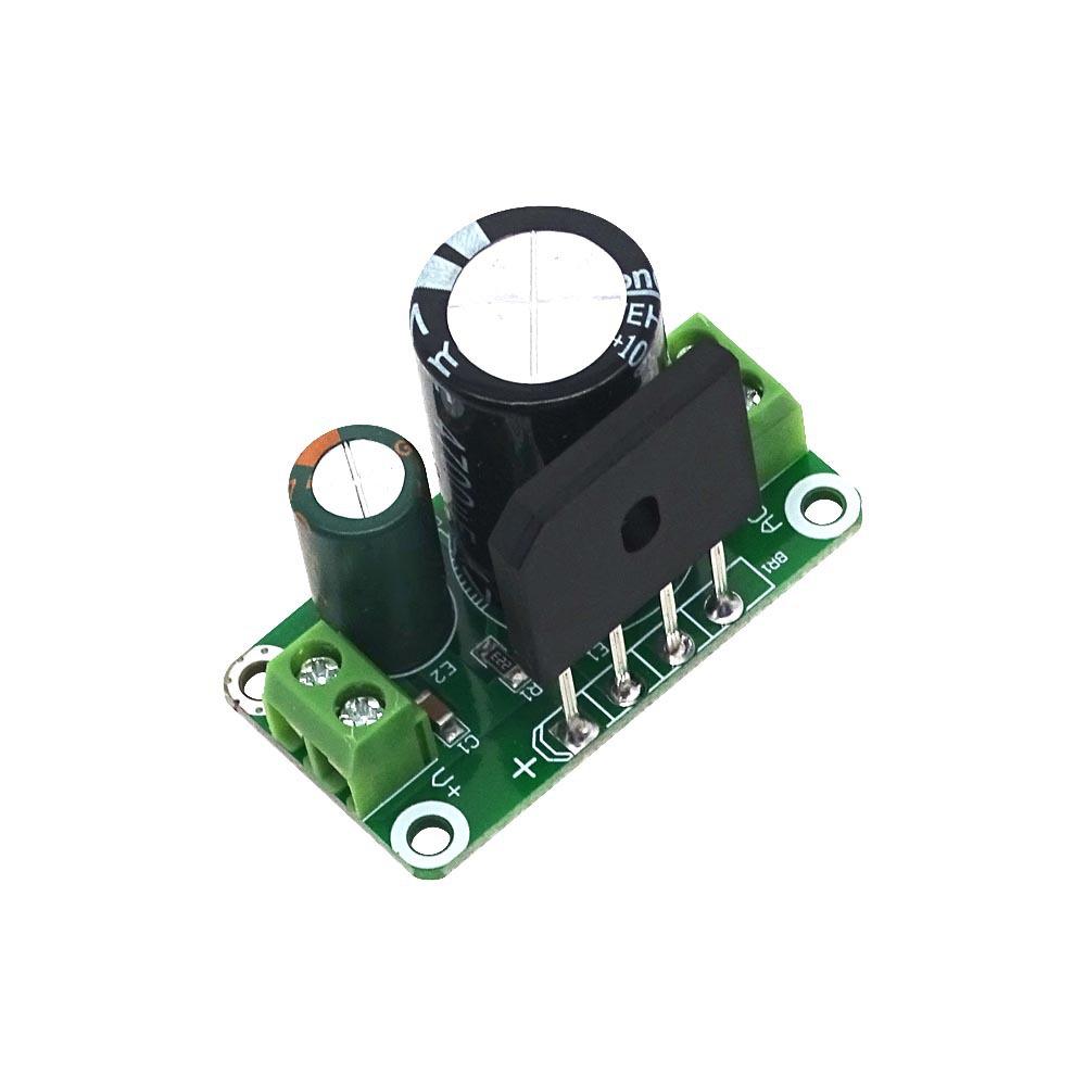 Single 8A Power Supply Module: Rectifier & Filter for Amplifiers