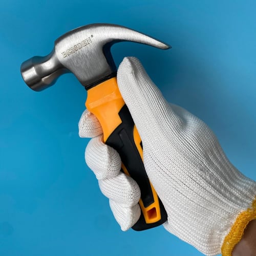BOOSDEN Short Nail Hammer, Claw Hammer, Short Hammer, Nail Hammer, Mini Hammer, Nail Puller, Short Handle Hammer