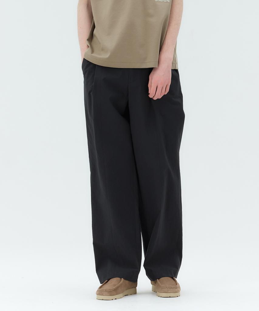 MINDBRIDGE [Couture] Semi-Wide Cut-Out Full Elastic Waist Pants Mypt3172