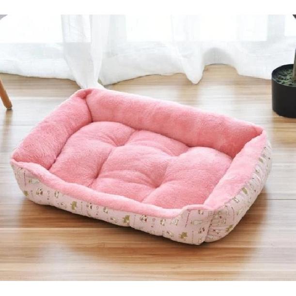 Warm Dog House Soft Nest Pet Large Dog Bed Baskets Fall Winter Kennel For Cat Washable House Puppy Supplies Cotton Kennel Mat