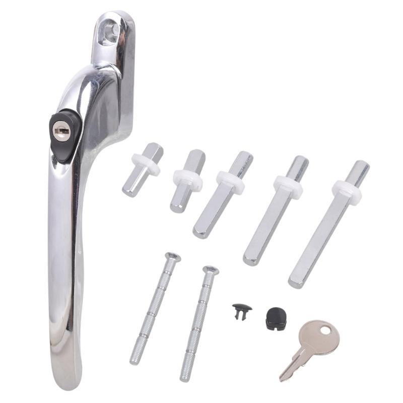 Stainless Steel Window Enduring Handles Lock With SimpleInstallation Double Glazing Window for Balcony Door Handle