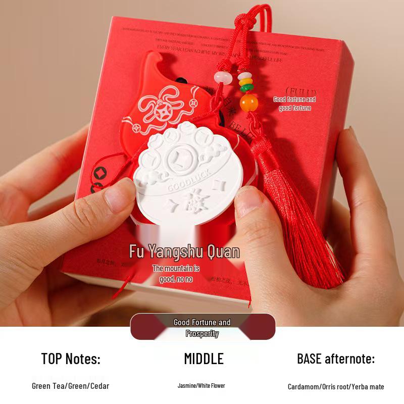 Red Scented Hanging Air Freshener for Cars & Wardrobes