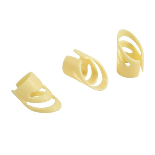 Oikabio 3 kusy trsátek na kytaru, trsátka na ukazováček pro elektrickou kytaru a ukulele, trsátka Alaska, příslušenství pro kytaru a strunné nástroje, střední