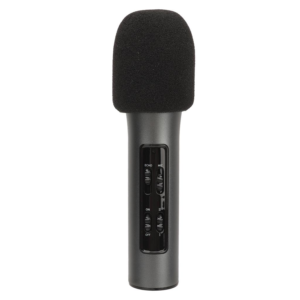 Handmikrofon Tragbar Stilvoll Klarer Klang Rauschunterdrückung 500mAh Kleines Mikrofon zum Singen Live-Streaming