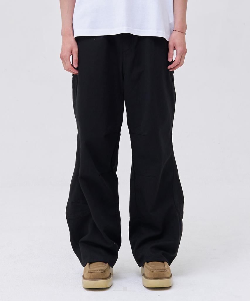 Akesi Tama Washed Cotton Pants - Black