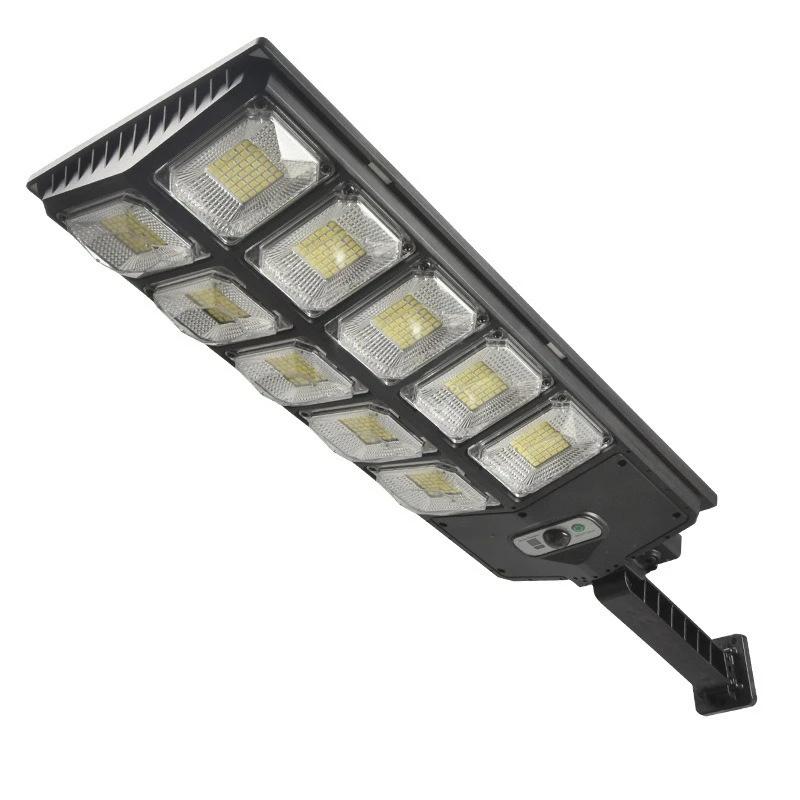 

Солнечный светодиодный уличный садовый светильник с датчиком присутствия человека, перезаряжаемый настенный светильник, супер яркий интегрированный уличный фонарь для двора чёрный