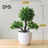 Bonsai Artificial Simulat Birou Decor Plastic Oaspeți Salutare Pin Plantă în ghiveci