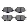 Rear Brake Pad For BYD Song Max II 1.5T  Yuan Pro EV 360 Qin 450 Dongfeng T5 Joyear S50 Haval H2 Peugeot 3008 Accessories