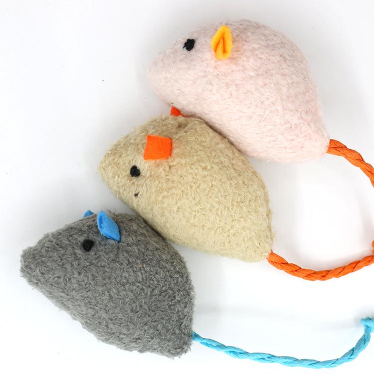 

Cat Toys New Mint Toy Plush Herbal Mouse Scratch-resistant Interactive Pet Supplies