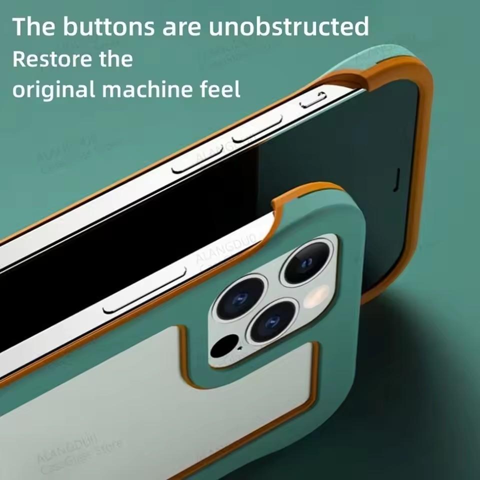 Neue TPU-Stoßstangenabdeckung für iPhone 16 Pro Max 15 Plus Silikon-Stoßfester Rahmen Case für iPhone 12 13 Mini 14 Pro 11 Pro Max XR Abdeckung Capa