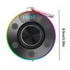 Bluetooth 5.3 Waterproof Shower Speaker with Suction Cup IPX7 for Beach Pool and Bathroom Use with FM Radio
