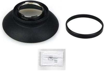 JJC Câmera Estendida Compatível com e Compatível Conjunto Protetor de Visor Ocular, Ocular, D850, D5, Df, D810A, D810, D800E, D800, D500, D4, D4S,