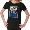 Back The Blue Pro Police Officer Support Cop Graphic T Shirts for Women T-Shirts