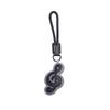 Treble Note Musical Note Keychain Beamed Sixteenth Note PU Leather Keyring Music Pendant  Gift