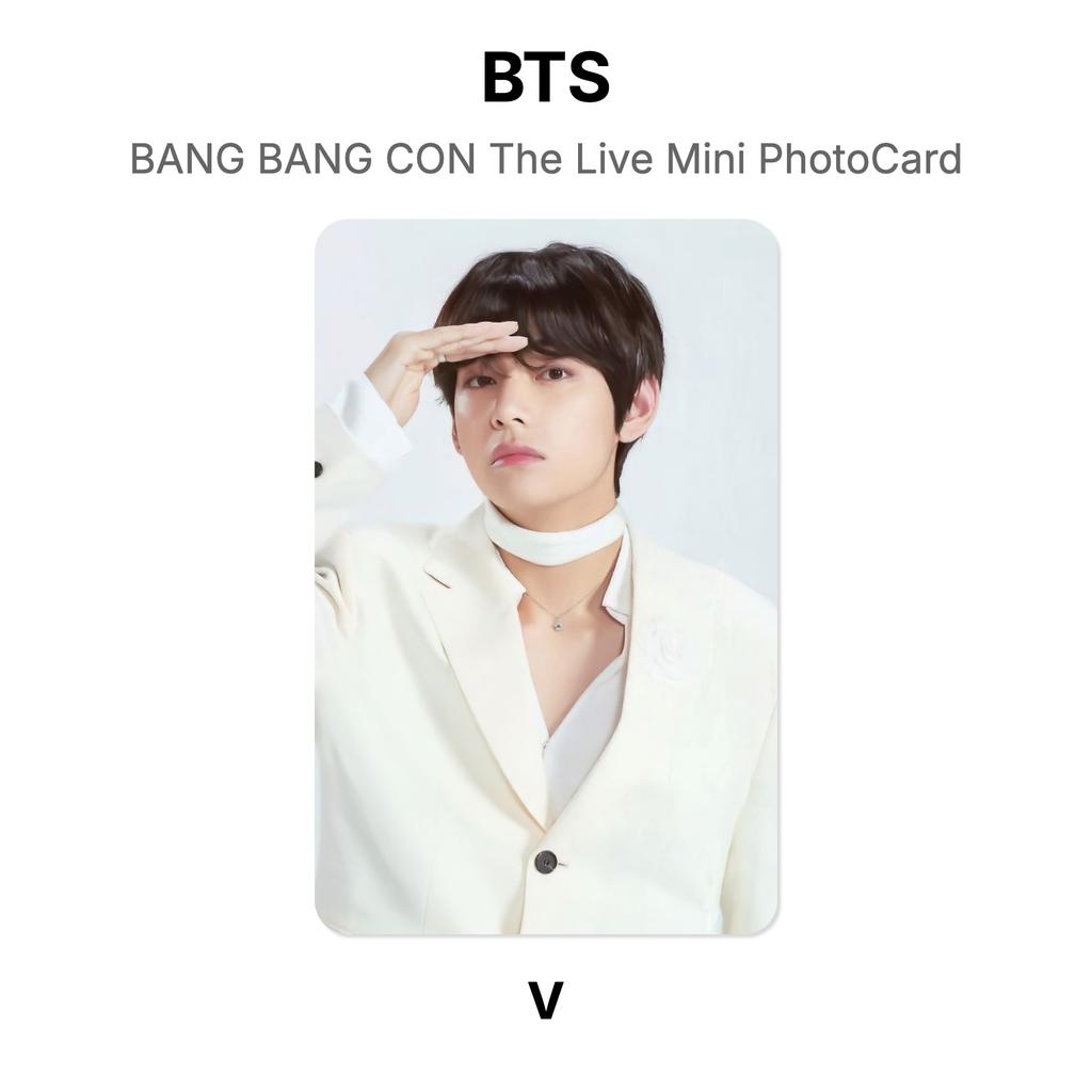 BTS BANG BANG CON The Live Mini PhotoCard Official Photocard