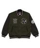 Ben Davis Sweat Stadium Jacket Khaki