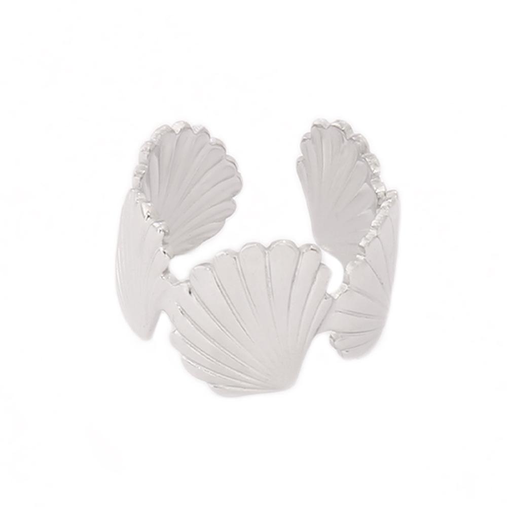 Ocean Series Adjustable Shell Ring - Summer Beach Jewelry with Various Styles