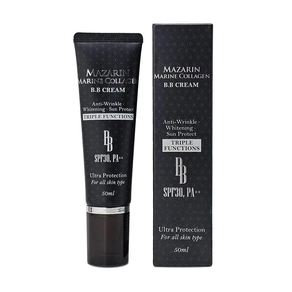 

MAZARIN Marine Collagen BB Cream 50ml Whitening Anti-wrinkle UV Protection SPF30