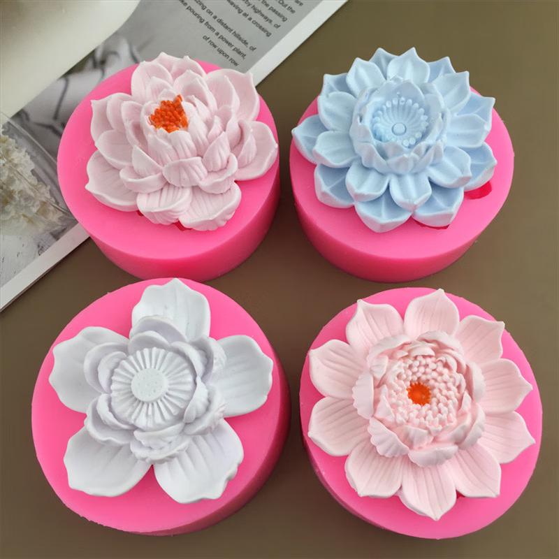 Набор силиконовых форм для творчества Zhi Shi в виде цветка лотоса