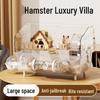 Luxury Acrylic Hamster Villa - Spacious Transparent Habitat