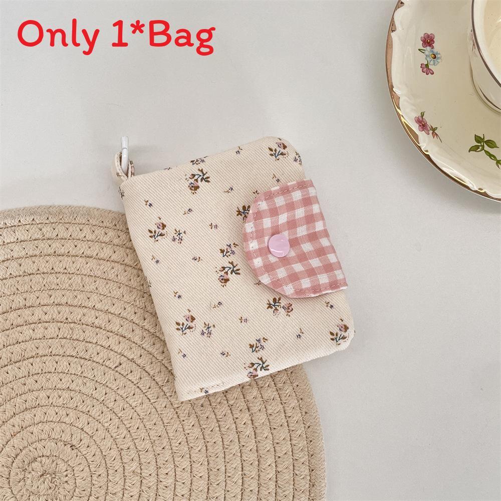 Modern Minimalist Coin Wallet With Polyester Fabric For Makeup And Card Storage
