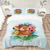 3-teiliges Timon & Pumbaa Der König der Löwen Bettwäsche-Set Weich und Bequem Schlafzimmer, Gästezimmer und Wohnheim Dekor Bettwäsche-Set B096