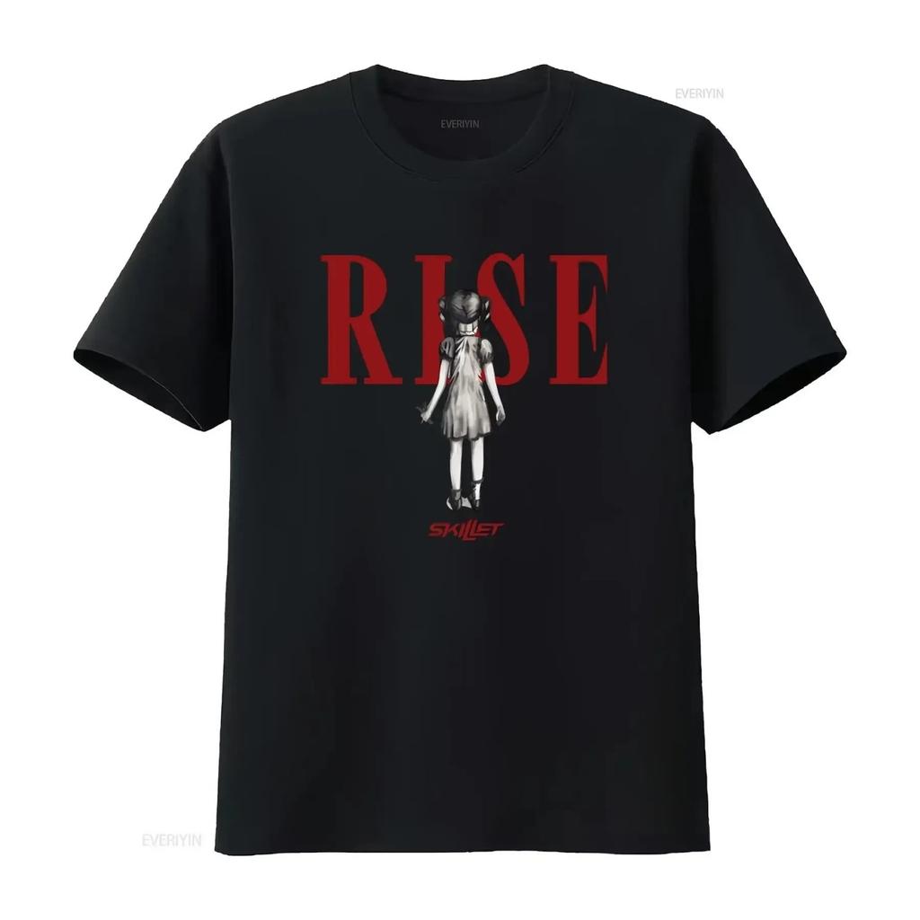 Baumwoll T-Shirt Skillet Rise Album John Cooper Jen Ledger Ken Steorts vintage Gewaschen Dehnbar Unisex Weich Leicht Atmungsaktiv