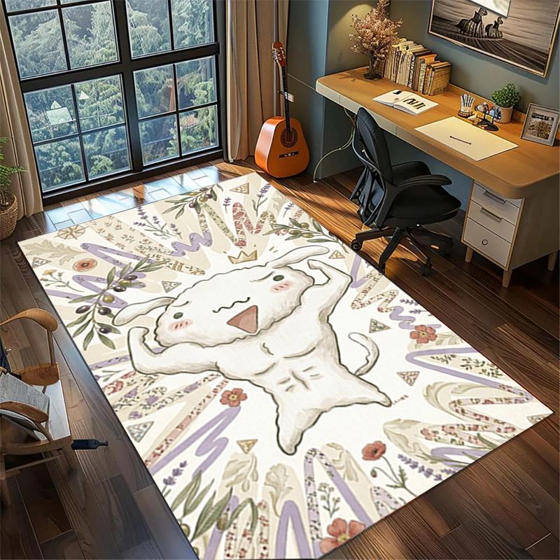 

Crayon Shin-chan Large Gamer Rug Non Slip Washable Area Mat Bedroom Home Floor Decor 60x90cm