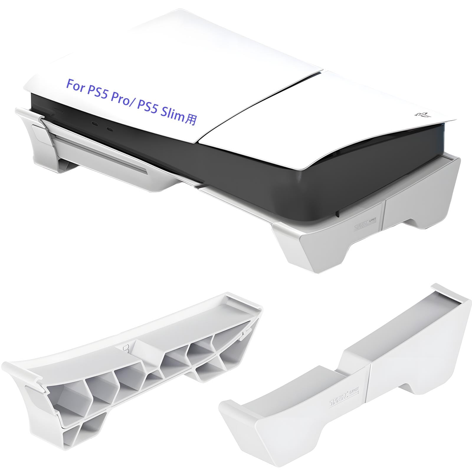 

Horizontal stand for PS5 Pro PS5 horizontal storage stand Earthquake protection Easy installation Storage of the main unit more safely New PS5