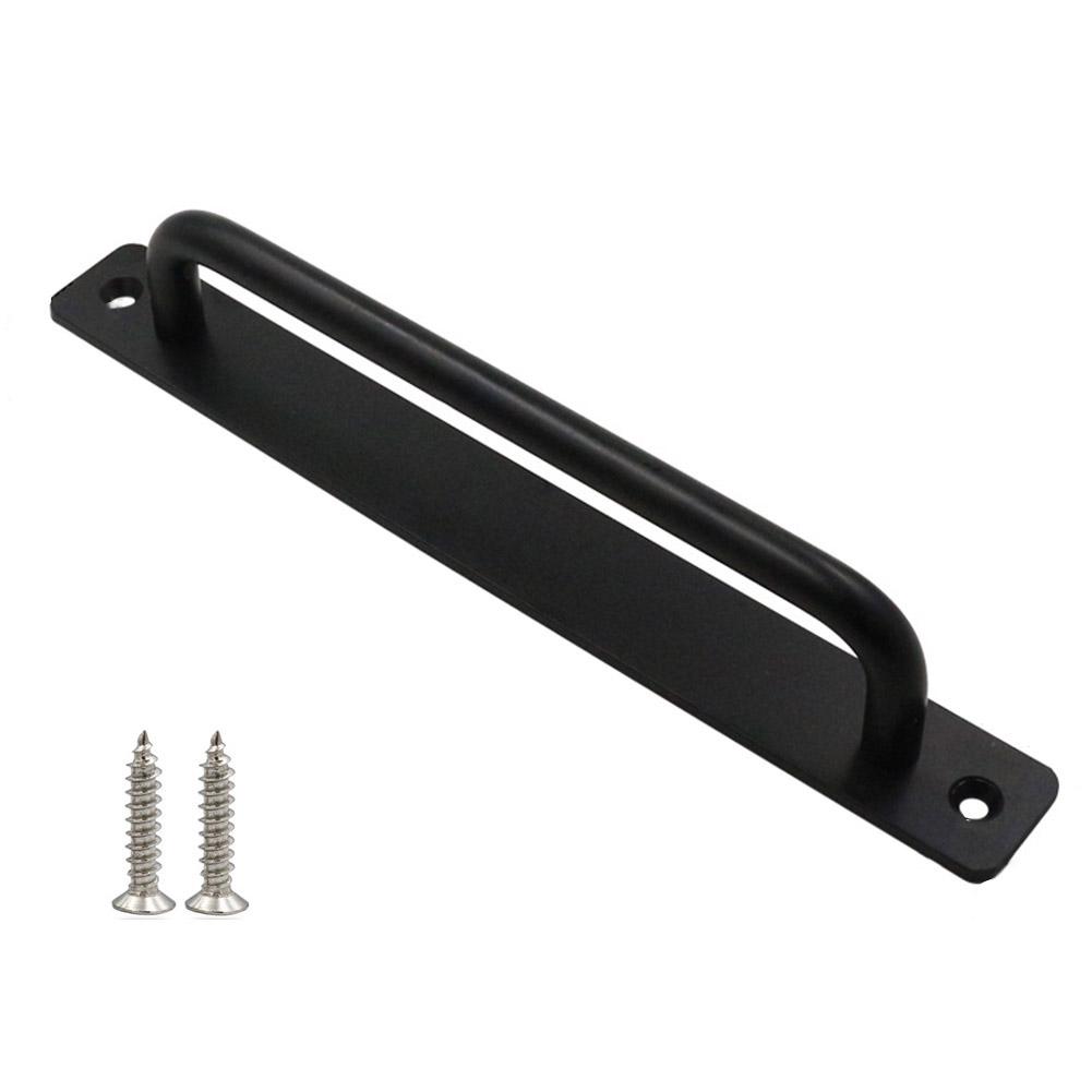 Sliding Door Handle Aluminum Alloy Pull Push Wooden Door Handle Sliding Barn Gate Toilet Door Pull Window Handles Hardware