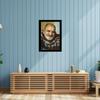 Neem Karoli Baba Photo Frame, Medium Size, Tabletop or Wall Mount, Graceful Smile Image-8x10 Inch