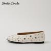 Women Ballet Flats Rhinestone Slip-On Casual Shoes Fashion Comfortble Flat Shoes