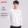 Baleno Unisex Lässiger Übergroßer Grafik-Sweatshirt