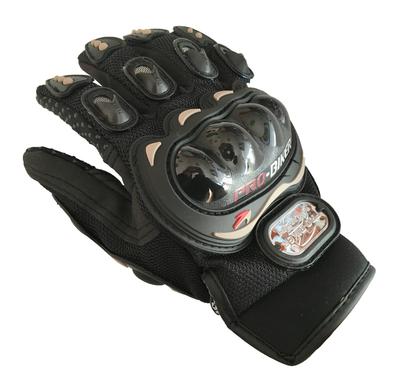 Zmart Motorcycle Protective Size for Mountain Full Finger Riding Motorcycle Protective Racing Cold Weather Leather Fingerless Mesh Waterproof Summer