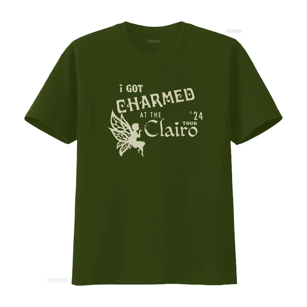 Charmed Fairy Design Ich Habe Es Auf Der Clairo 24 Tour Merch T-Shirt Vintage Dehnbar Lässig Stilvoll Vielseitig