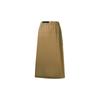 Fila Explore Simple Comfortable Solid Color Casual Skirt Women Skirts Goose-Liver A11W637309FDK