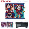The Amazing Digital Circus Anime Full Color Bifold Wallet, Digital Circus Merch Short Card Holder with Multiple Card Slots for Men Women 1pcs