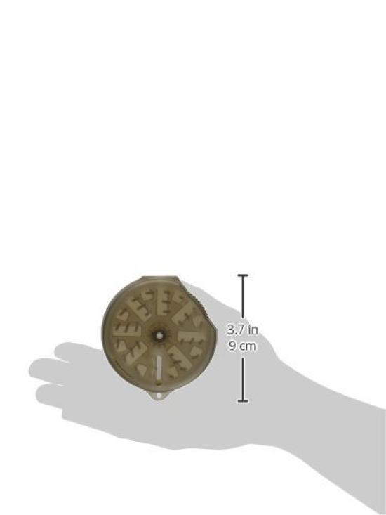 Daiichi Seiko Lint Winder, Black, Garbage, Carabiner, Fishing